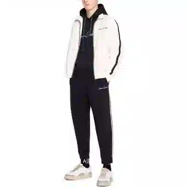 Armani Exchange FW23 Colorblock Logo Hoodie