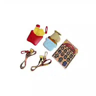 麦当劳 薯条鸡块对酱机 对讲机 一组 六一 儿童玩具