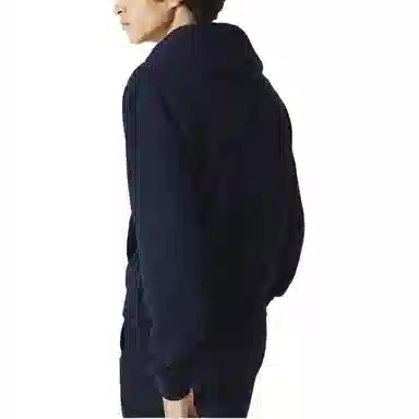Lacoste Logo Hoodie Navy