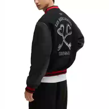 HUGO BOSS Bomber Jacket Black
