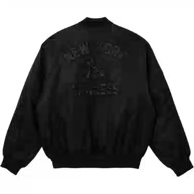 New Era x MLB FW24 Baseball Jacket Black