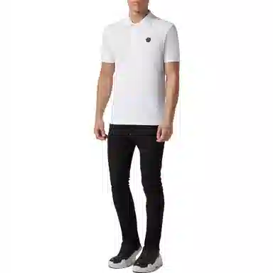 Philipp Plein Polo Shirt White