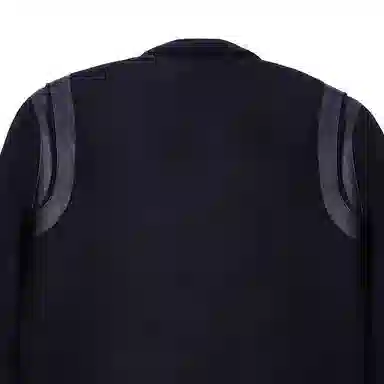 SAINT LAURENT Classic Wool Leather Jacket