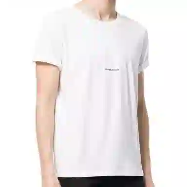 Saint Laurent Logo Print T-Shirt