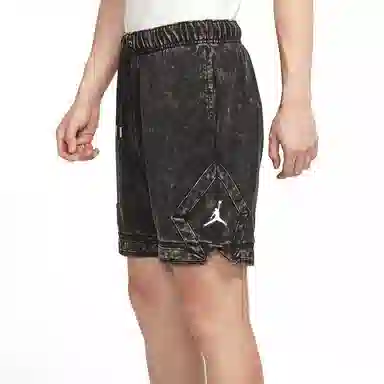 Jordan Essentials Logo Drawstring Shorts Black