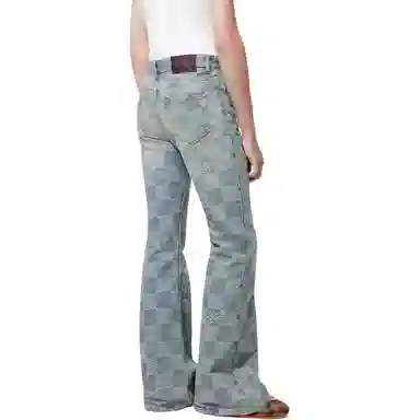 Louis Vuitton SS24 Flare Jeans Blue