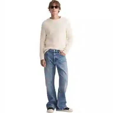 GANT Retro High-Waisted Jeans Light Blue