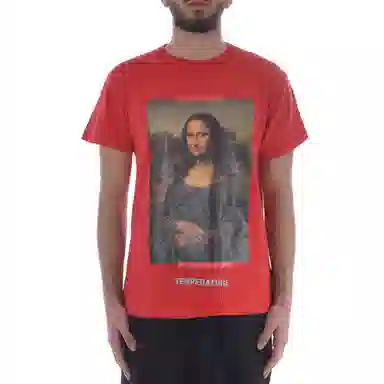 OFF-WHITE Monalisa Red Tee