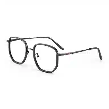 苍木优品 近视可定制防雾防蓝光冷茶色素颜大框大脸显瘦圆脸防蓝光 光学镜架 男女同款情侣款