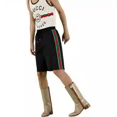 GUCCI SS23 Black Shorts