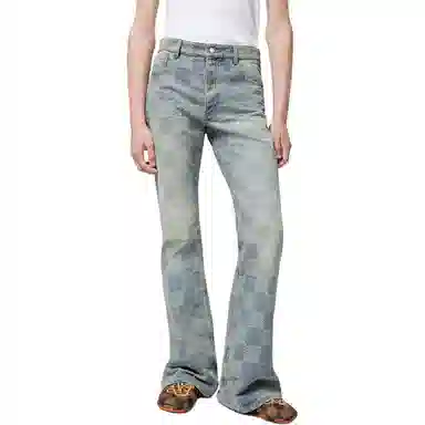 Louis Vuitton SS24 Flare Jeans Blue