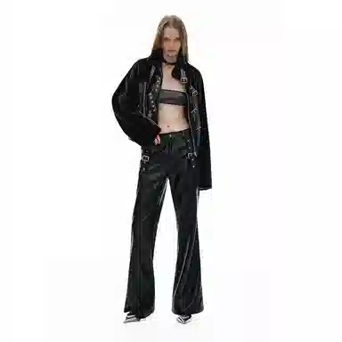 IMXS Vintage Fleece Jacket Black