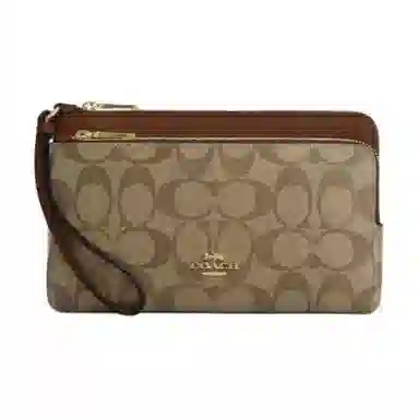 COACH Double Zip Wallet 20