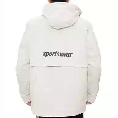 JEEP SPIRIT Casual Letter Print Padded Jacket