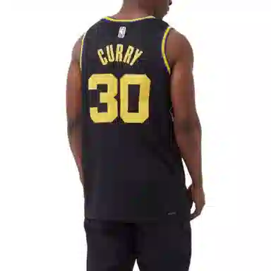 Nike NBA City Edition 75th Anniversary Curry 30 Jersey Black