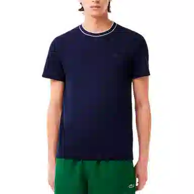 Lacoste Navy Blue Crewneck T-Shirt