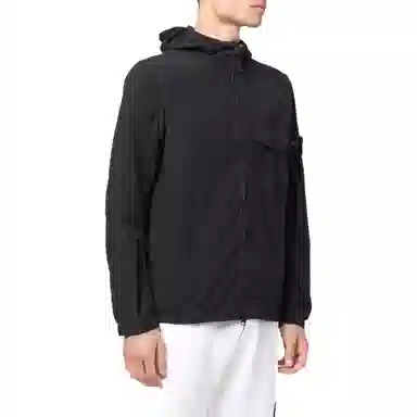 Stone Island SS22 Black Hoodie Jacket