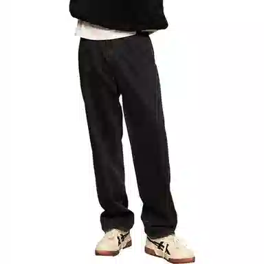 GAP FW23 Washed Straight Mid-Rise Jeans