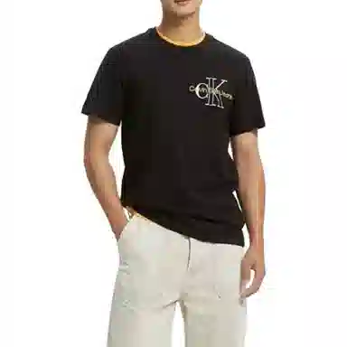 Calvin Klein Logo Print T-Shirt Black