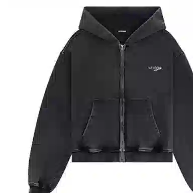 WE11DONE FW23 Hoodie Black