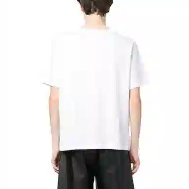 MM6 Maison Margiela Logo Print T-Shirt White