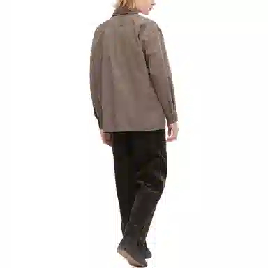 UNIQLO Workwear Long Sleeve Shirt Camel