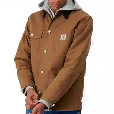 Carhartt WIP Michigan Coat logo