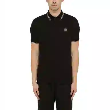 Stone Island Polo Shirt Black