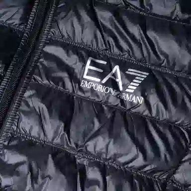 Emporio Armani FW22 Black Down Jacket