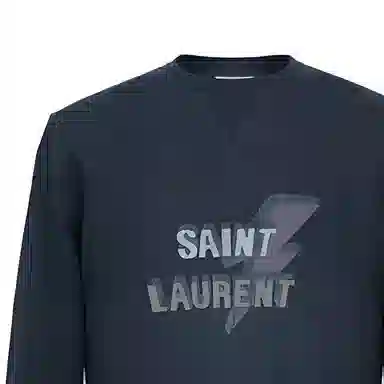 Saint Laurent Crewneck Sweatshirt Grey