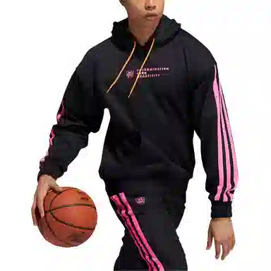 adidas Dm Po Hoodie Black