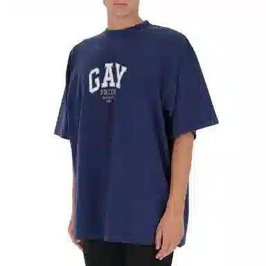 Balenciaga T-Shirt Navy