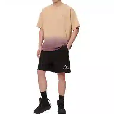 EVISU Kuro Gradient Seagull Tee