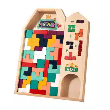 乐乐鱼 俄罗斯方块 早教益智玩具