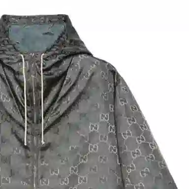 Gucci Off The Grid Zip Hoodie Grey