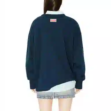 KENZO Embroidered Oversized Genderless Sweatshirt