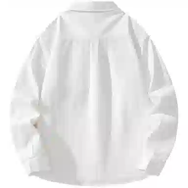 帕丁顿熊 绅士小熊玫瑰花高端万针刺绣休闲潮流百搭美式宽松长袖衬衫 男女同款