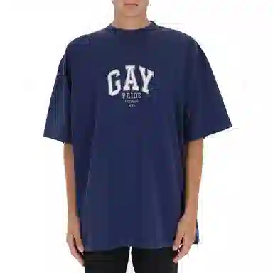Balenciaga T-Shirt Navy