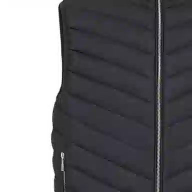 Armani Exchange SS22 Quilted Vest Black