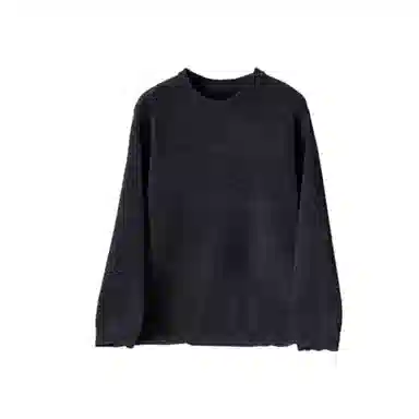 雅鹿 圆领简约舒适长袖保暖上装 男款