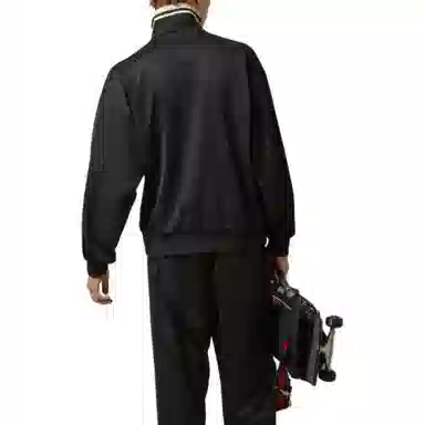 GUCCI Logo Embroidered Zip Jacket