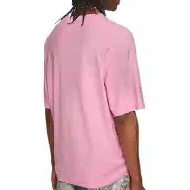 Acne Studios Retro Logo Crewneck T-Shirt Pink