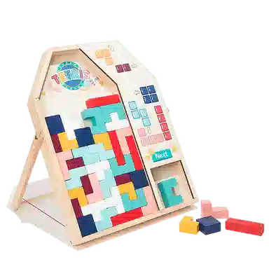 乐乐鱼 俄罗斯方块 早教益智玩具