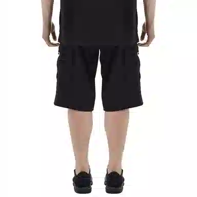 Y-3 Wool Cargo Shorts Black