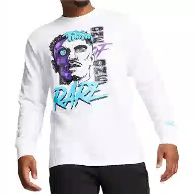 PUMA MELO BLUE HIVE LS TEE