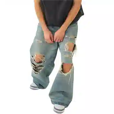 Lee x BEAMS Special Order Crash Baggy Denim Pants