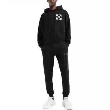 OFF-WHITE SS22 Logo Arrow Cotton Hoodie