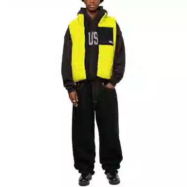 Stussy FW23 SHERPA REVERSIBLE VEST