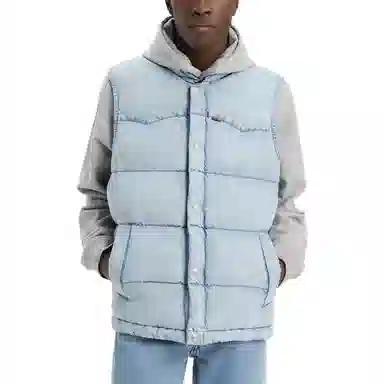 Levis Western Super Puffer Vest