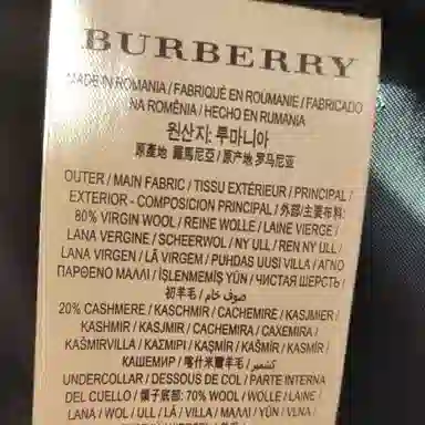 Burberry FW23 Deep Olive Coat